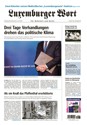 Cover of Luxemburger Wort