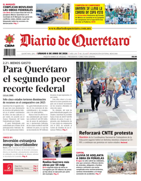 Cover of Diario de Queretaro