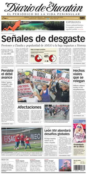 Cover of Diario de Yucatan