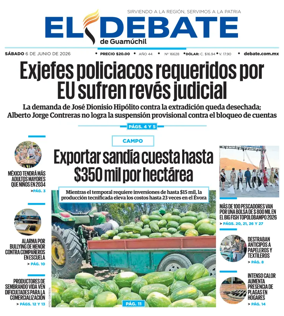 Cover of El Debate de Guamuchil