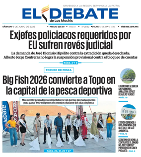 Cover of El Debate de Los Mochis