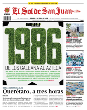 Cover of El Sol de San Juan del Rio