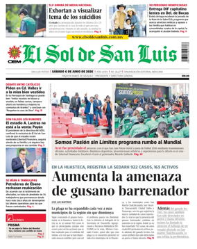 Cover of El Sol de San Luis Potosi