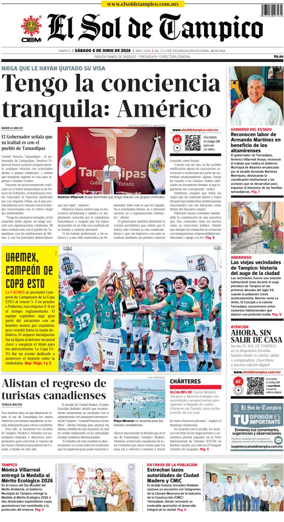 Cover of El Sol de Tampico