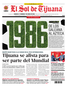 Cover of El Sol de Tijuana