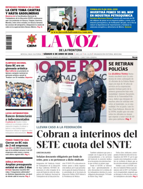 Cover of La Voz de la Frontera