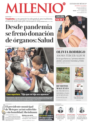 Cover of Milenio Edo de Mexico