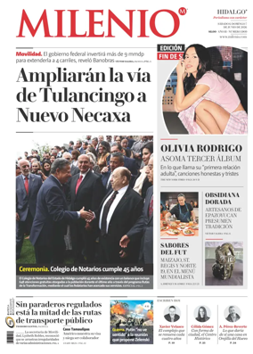 Cover of Milenio Hidalgo