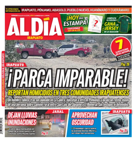 Cover of Periodico Al Dia (Irapuato)