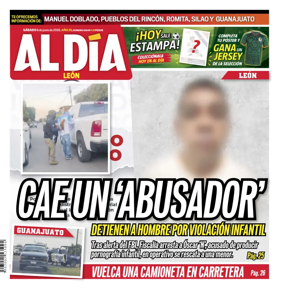 Cover of Periodico Al Dia (Leon)