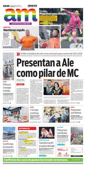 Cover of Periodico AM (Leon)