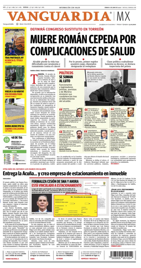 Cover of Vanguardia