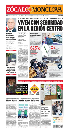 Cover of Zocalo Monclova