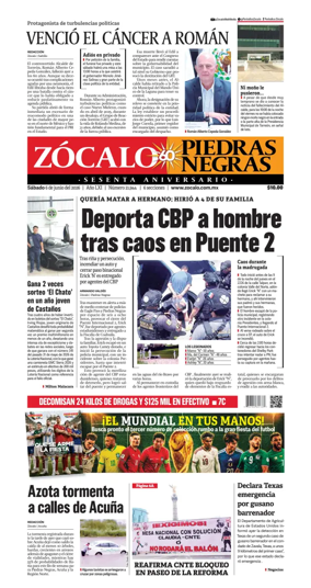 Cover of Zocalo Piedras Negras