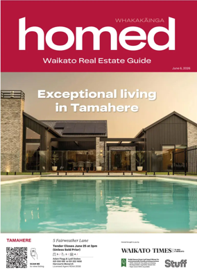 Cover of Homed Waikato Region