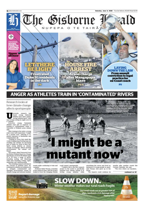Cover of The Gisborne Herald (Saturday edition)