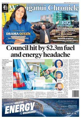 Cover of Whanganui Chronicle