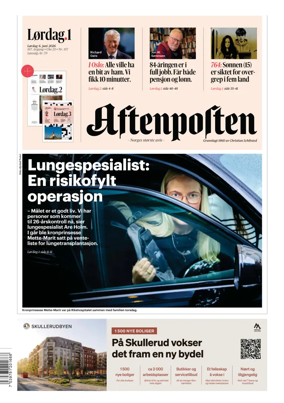 Cover of Aftenposten