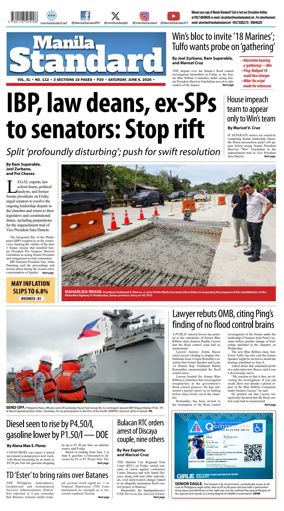 Cover of Manila Standard