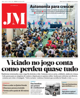 Cover of Jornal Madeira