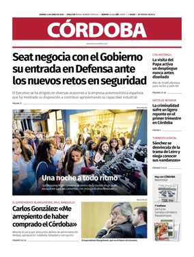 Cover of Diario Cordoba