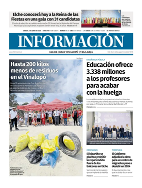 Cover of Diario Informacion (Elche y Vega Baja)