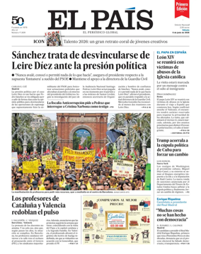 Cover of EL PAIS primera edicion