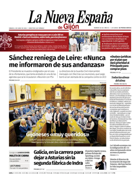 Cover of La Nueva Espana (Gijon)