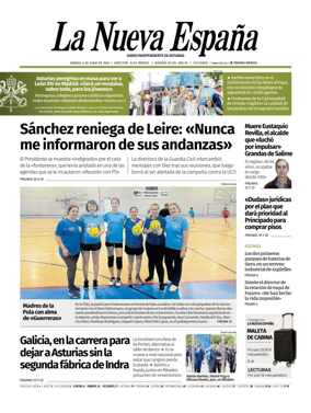 Cover of La Nueva Espana (Oriente)