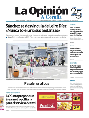 Cover of La Opinion de A Coruna
