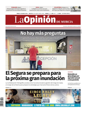 Cover of La Opinion de Murcia
