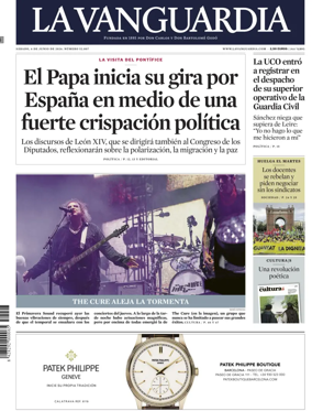 Cover of La Vanguardia (1st Edition)