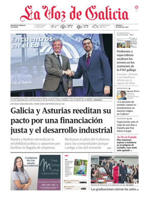 Cover of La Voz de Galicia (Carballo)