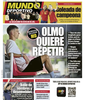 Cover of Mundo Deportivo (Barcelona)