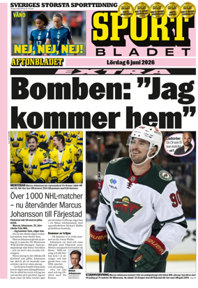 Cover of Sportbladet