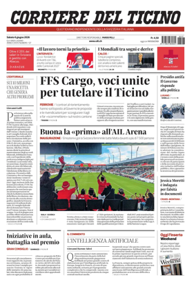 Cover of Corriere del Ticino