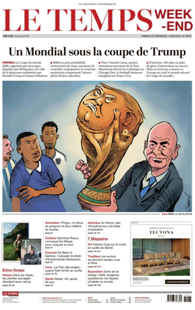 Cover of Le Temps