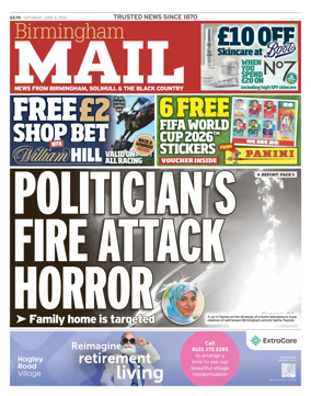 Cover of Birmingham Mail