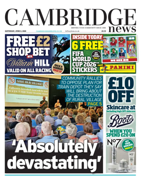 Cover of Cambridge News