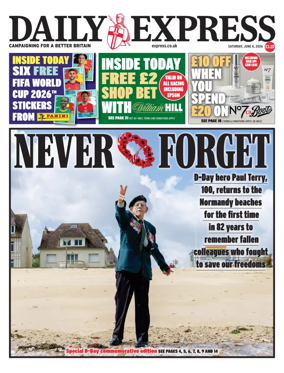 Cover of Daily Express