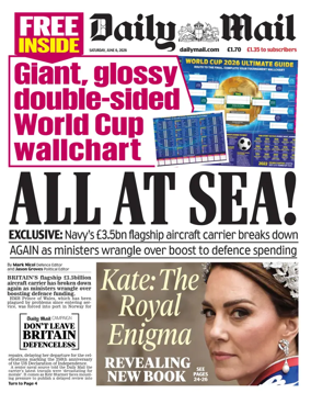 Cover of Daily Mail