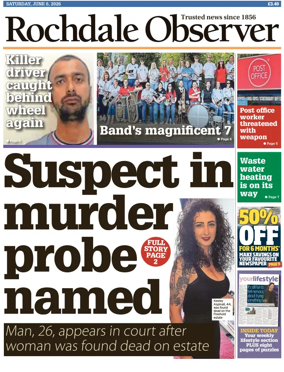 Cover of Rochdale Observer