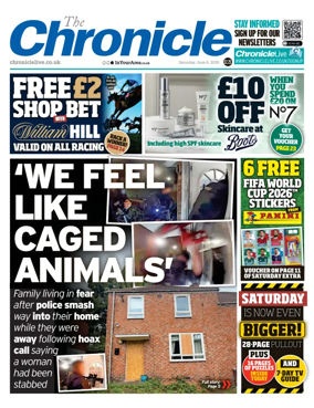 Cover of The Chronicle (South Tyneside and Durham)