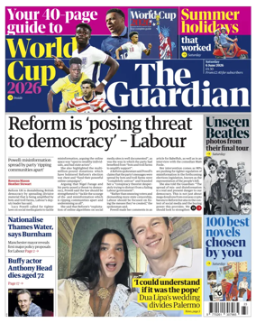 Cover of The Guardian