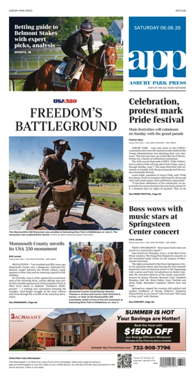Cover of Asbury Park Press