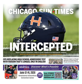 Cover of Chicago Sun-Times