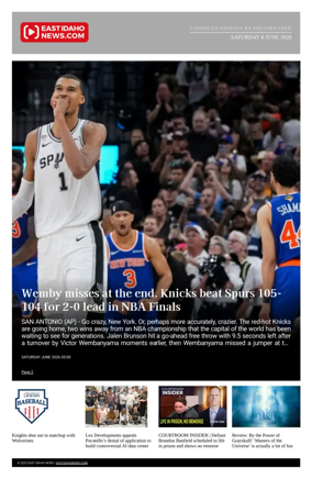 Cover of East Idaho News