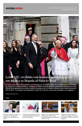Cover of Europa Press - Compiled Edition