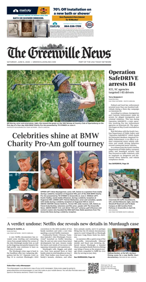 Cover of The Greenville News