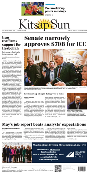 Cover of Kitsap Sun